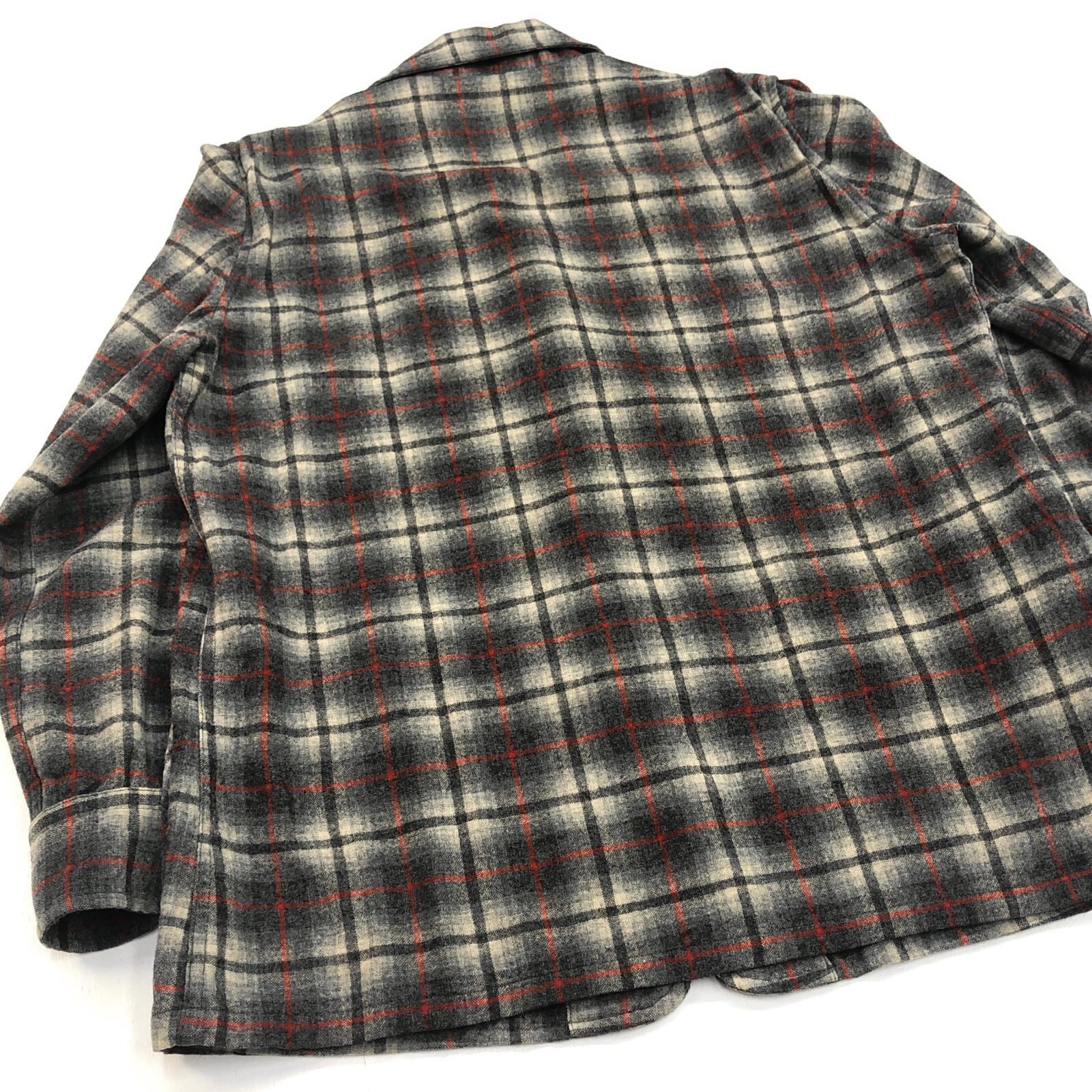 PENDLETON ペンドルトン 50-60年代 USA製 オンブレチェック ウール
