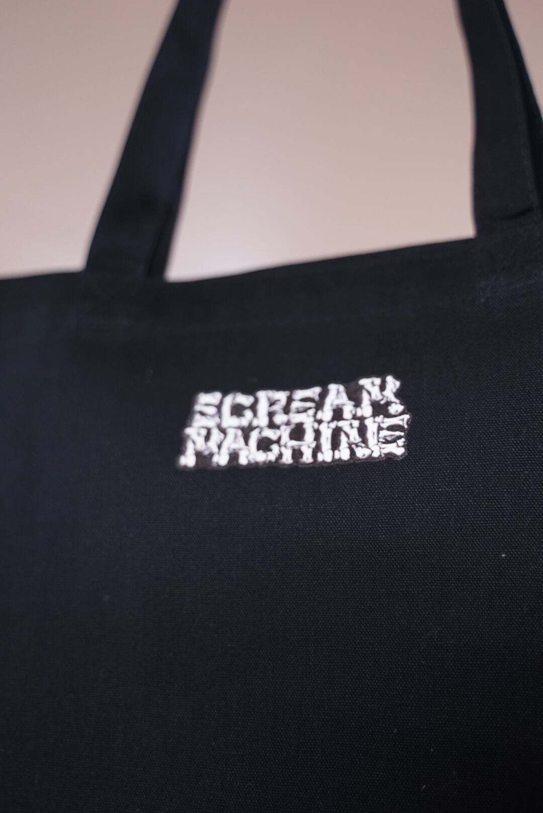 A MACHINEトートバッグ黒