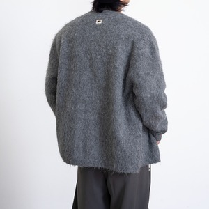 ボタンアクセントニットカーディガン　957