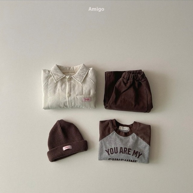 予約⌇Amigo / basic cotton pants