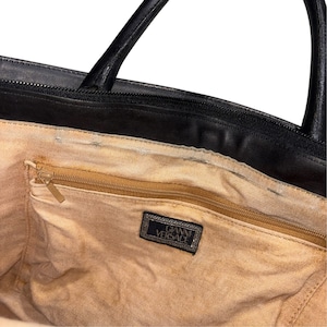 vintage GIANNI VERSACE pvc tote bag