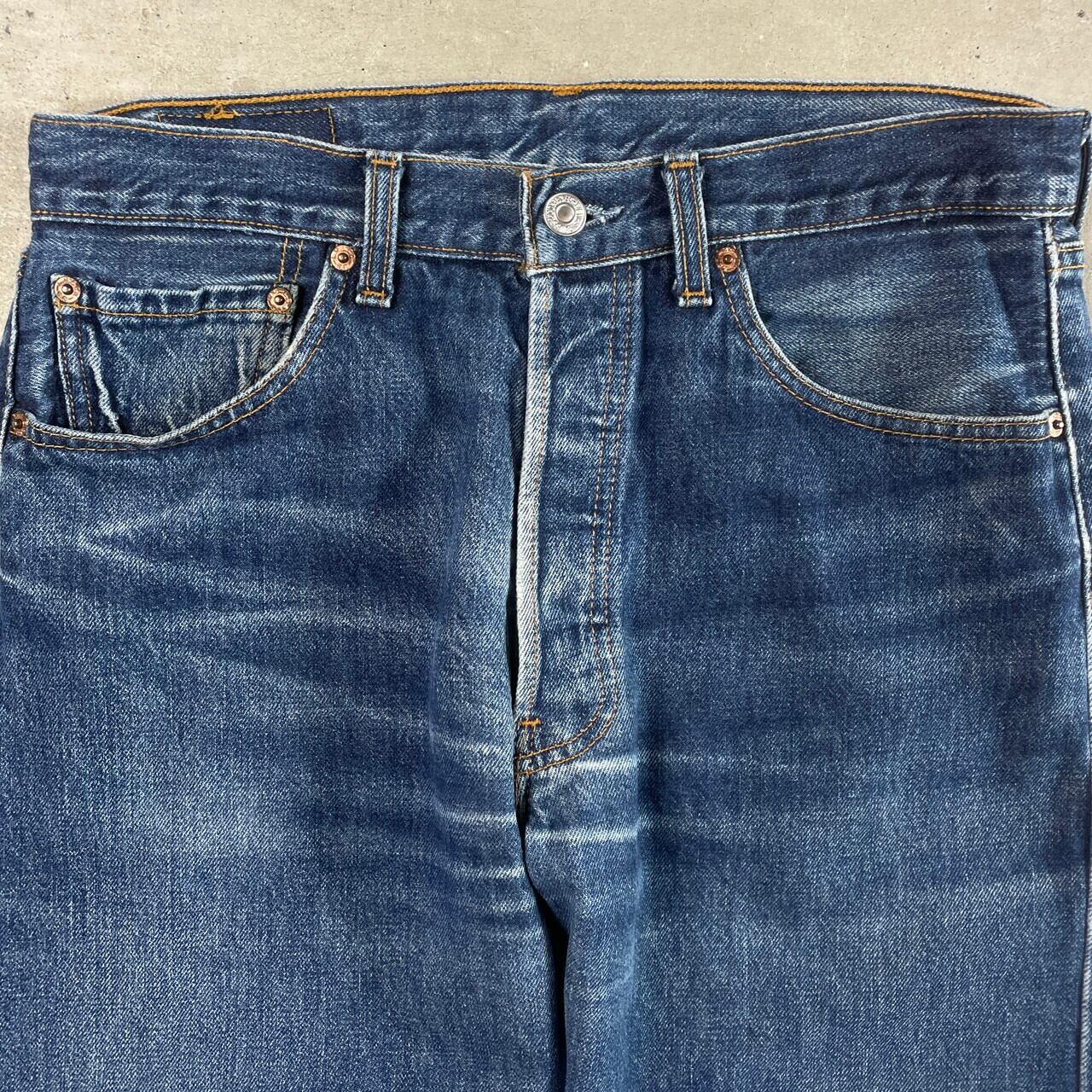 リーバイス501 Levis W32 古着 青 カナダ製 90s 17477 00年代 カナダ製 