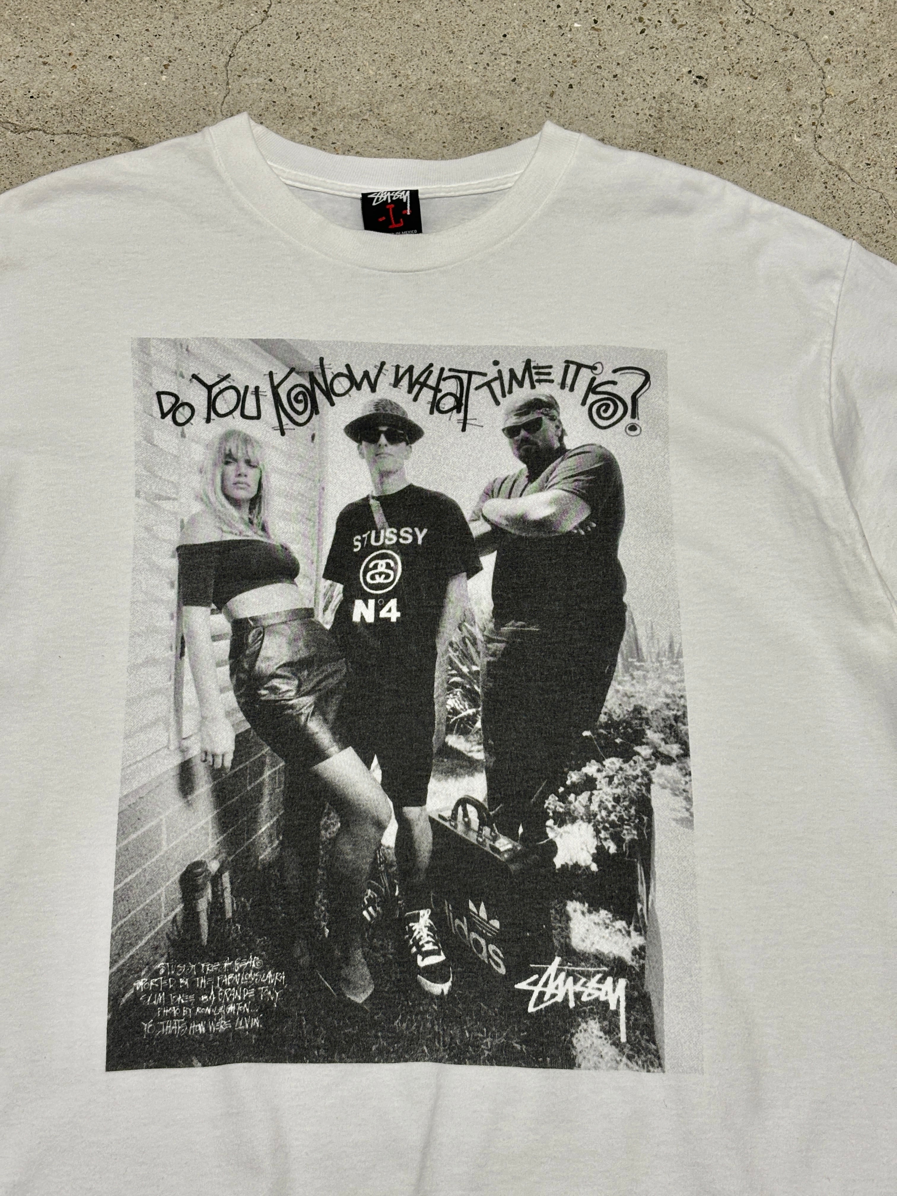 00〜10s STUSSY/STUSSY TRIBE EXCLUSIVE Tee/L/DO YOU KNOW WHAT 00〜10s STUSSY/STUSSY TRIBE EXCLUSIVE Tee/L/DO YOU KNOW WHAT
