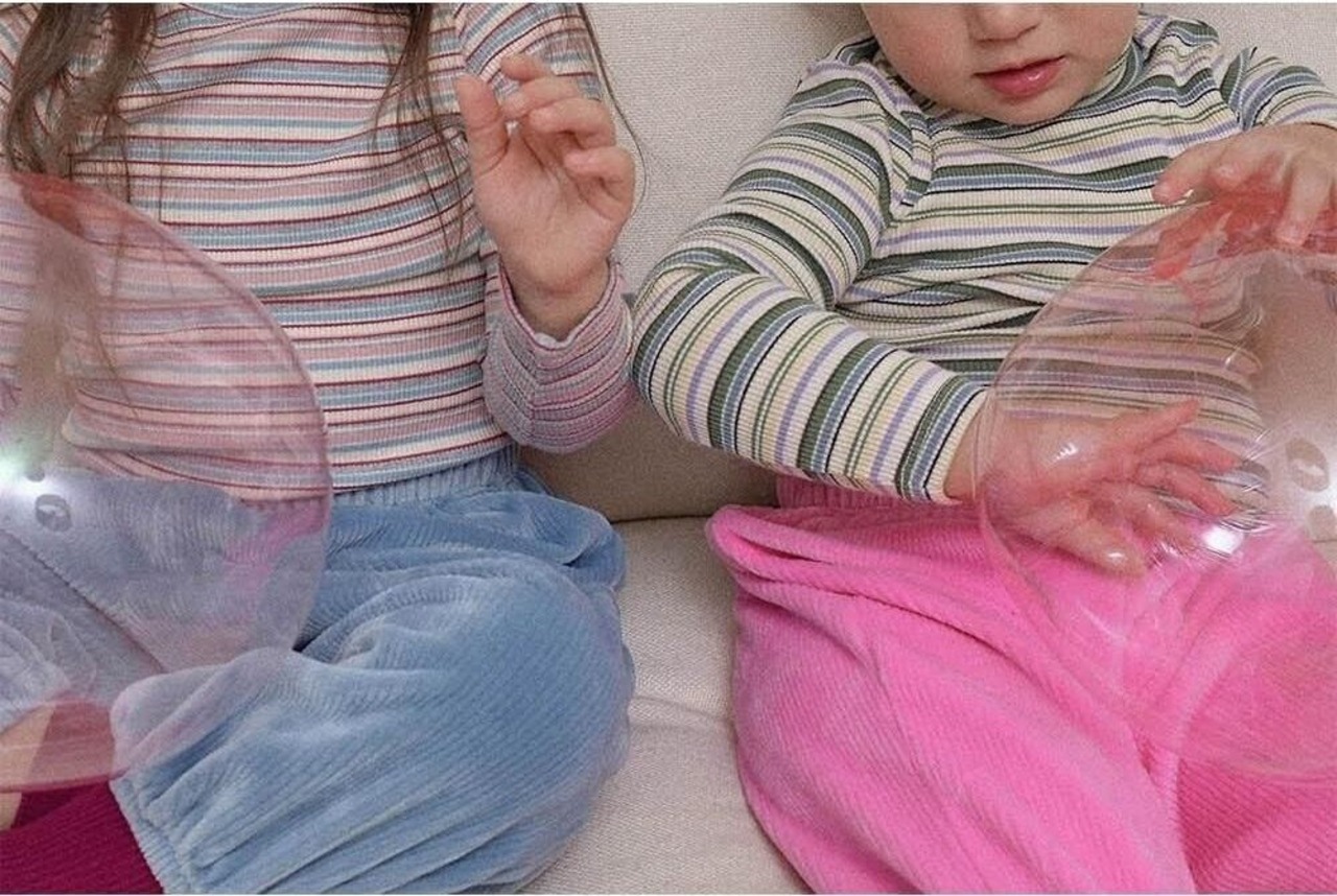 マルディアンバー / Mardi Amber / クレイハイネックTシャツ / 韓国子供服 / キッズ / 26winter〖取寄〗*XS~XXL*
