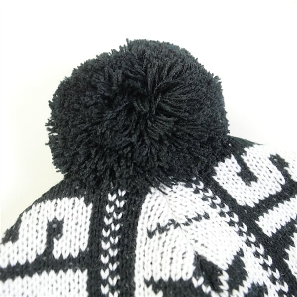 Supreme ポンポン付きニット帽 黒・黄 Supreme シュプリーム
