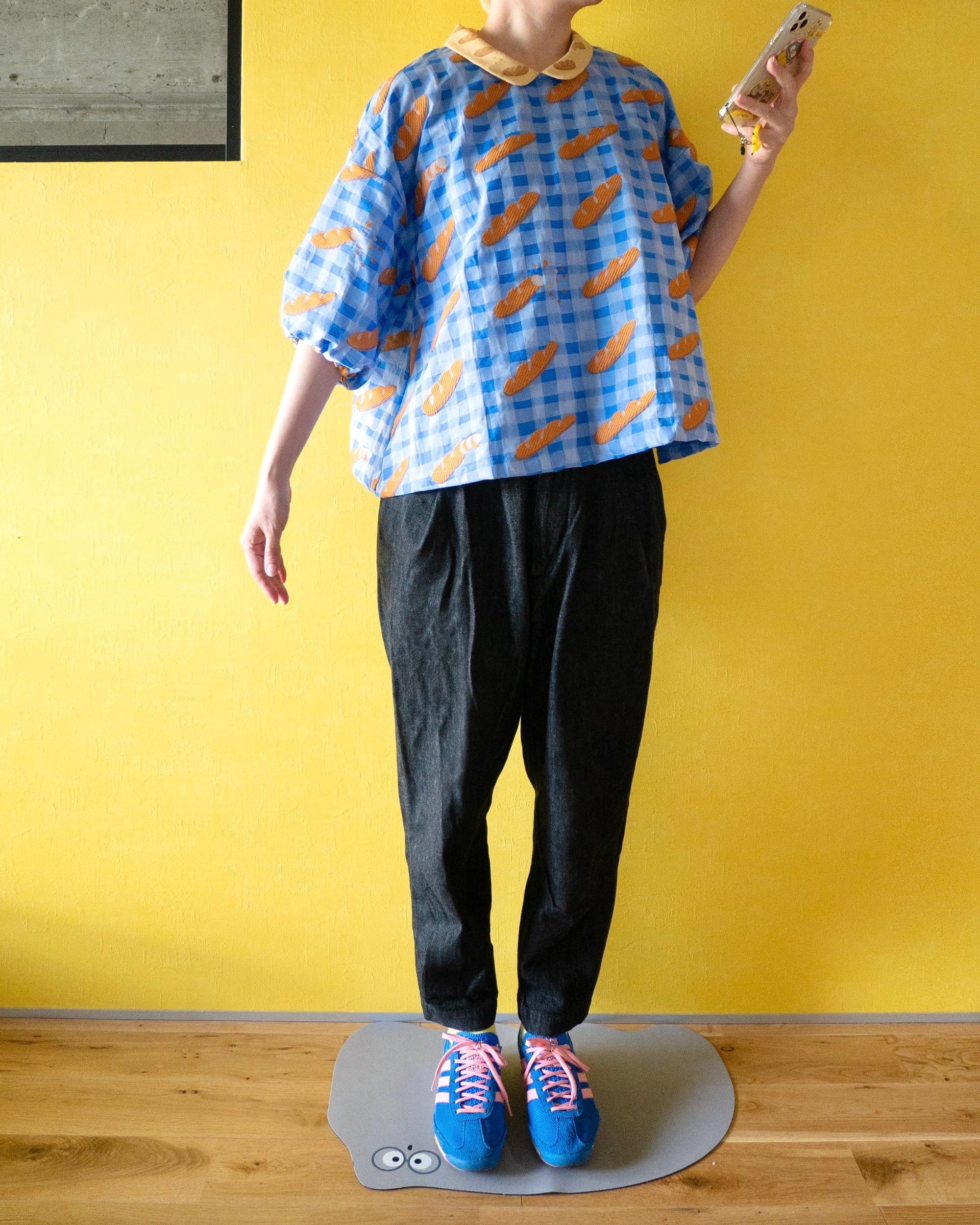 フランスパンのスカート&ブラウス