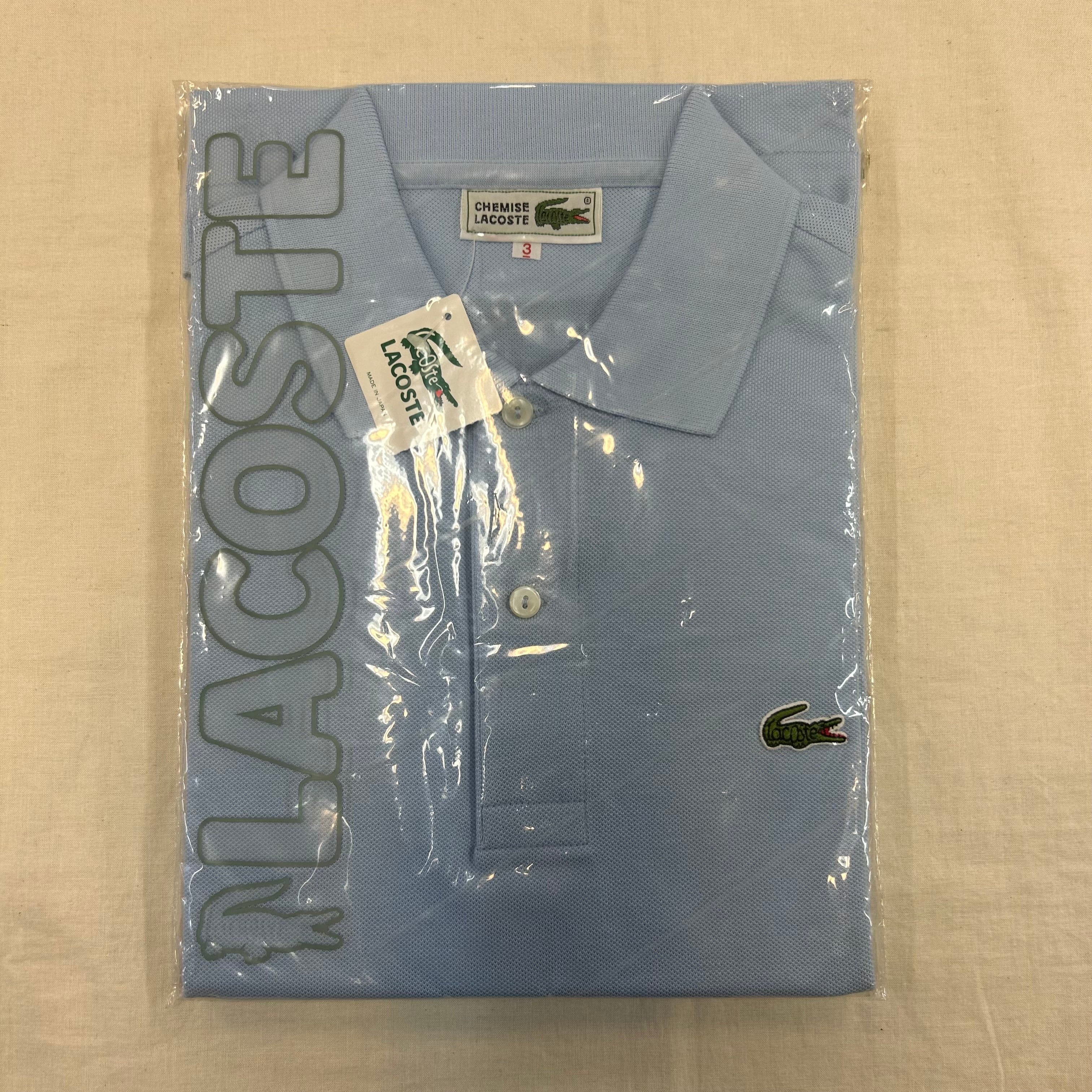 未使用品 LACOSTE S/S POLO SHIRT《3》 | safarionline