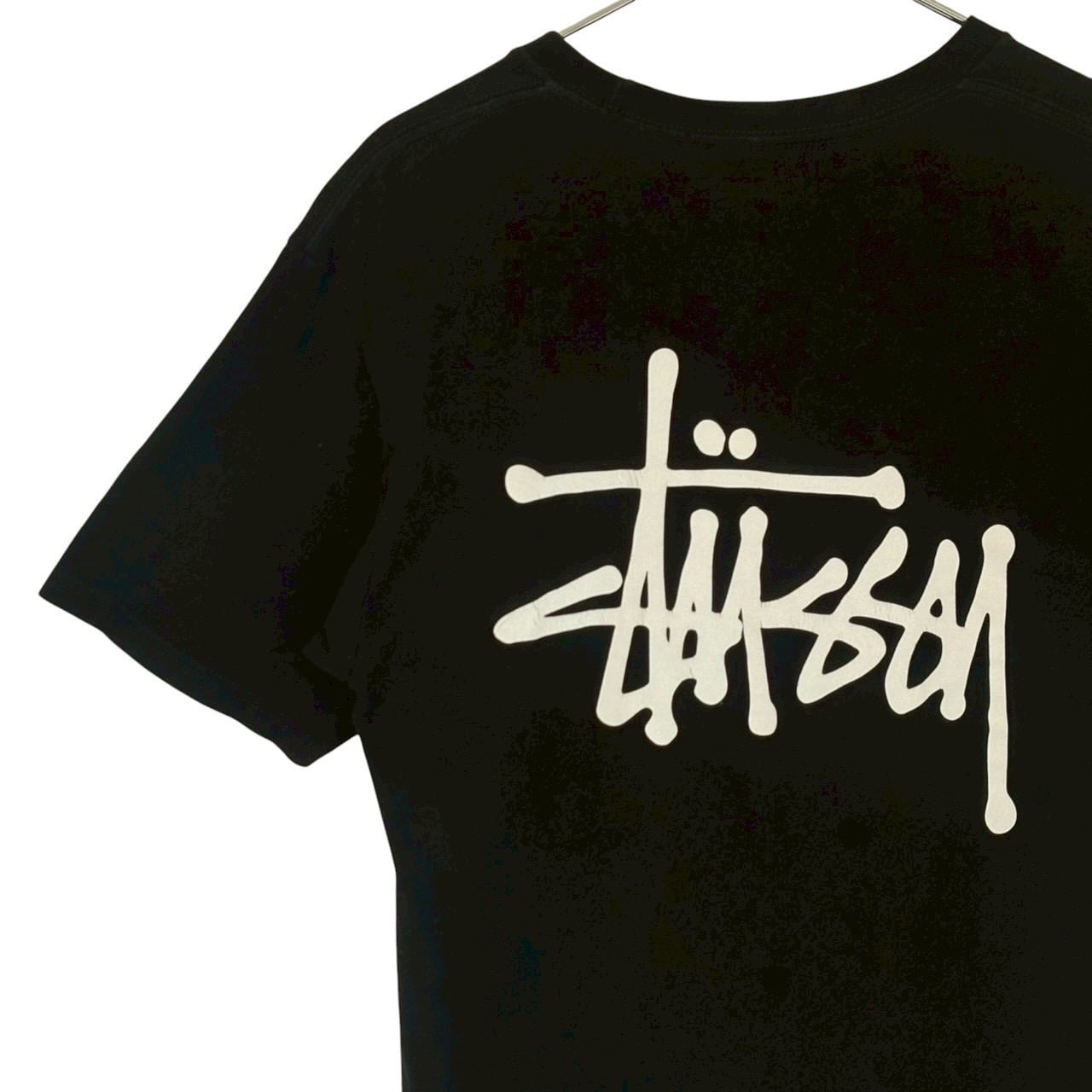 stussy ステューシー Tシャツ M バックロゴ プリント ショーンフォント