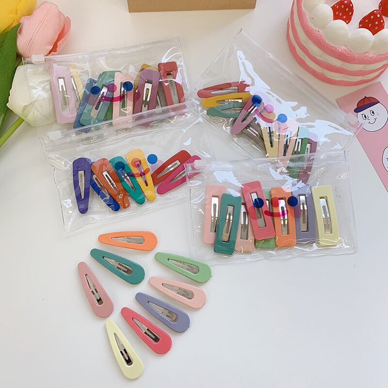 カラーレッドヘアピン アクセサリー 大人ガーリー スウィート キュート カジュアル ブラック・アイド・ピーズ50527121103