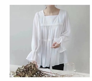 ティアードデザイントップス　AJ22008-906