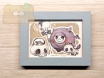 小悪魔ちゃん・点描原画