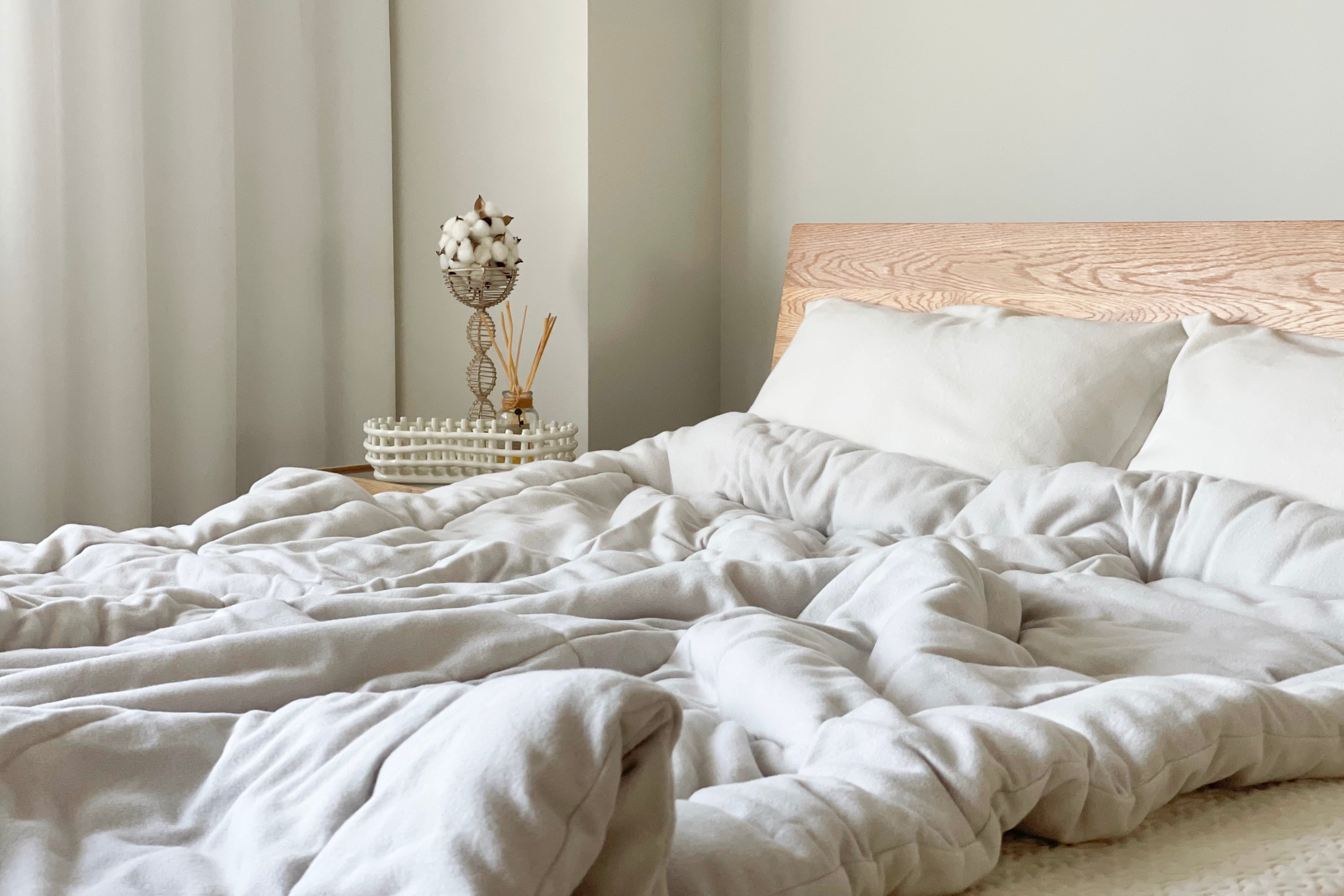 torottoコットン毛布の掛けふとん 中綿増量タイプ 【シングル】 | cocomani