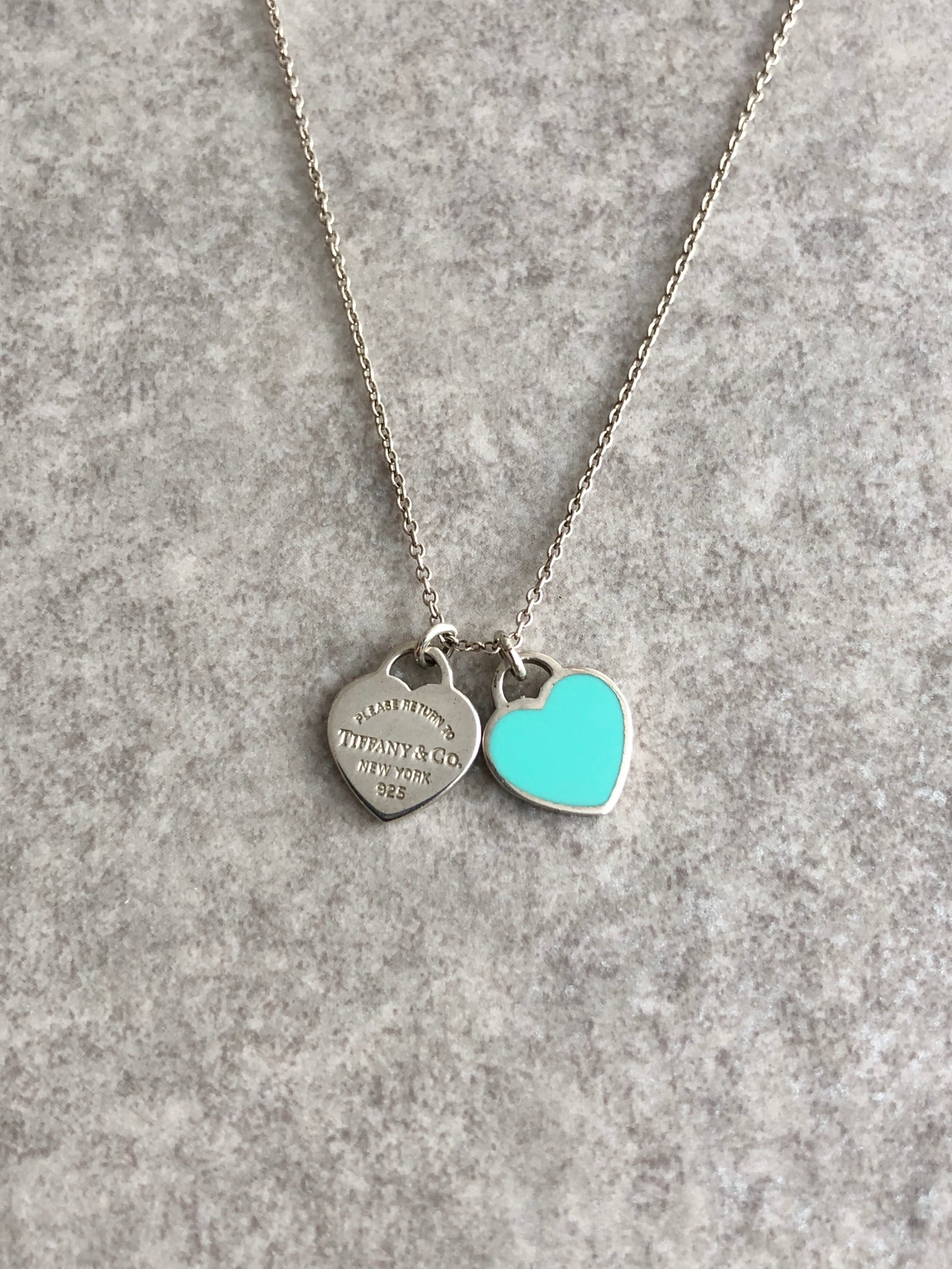 Tiffany & Co. ティファニー ネックレス シルバー×ターコイズブルー