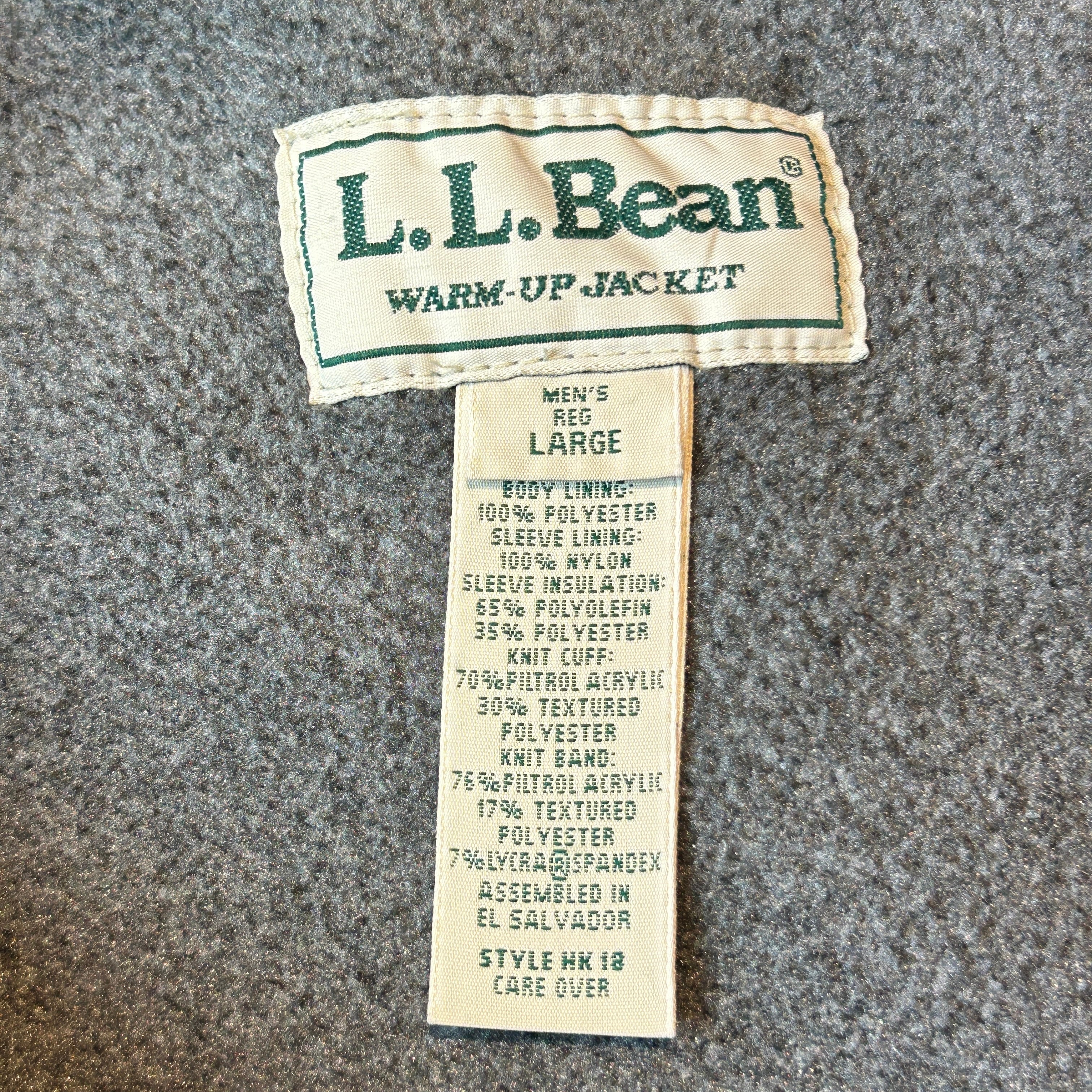 90s~L.L.Bean〝Warm-up Jacket〟ウォームアップジャケット