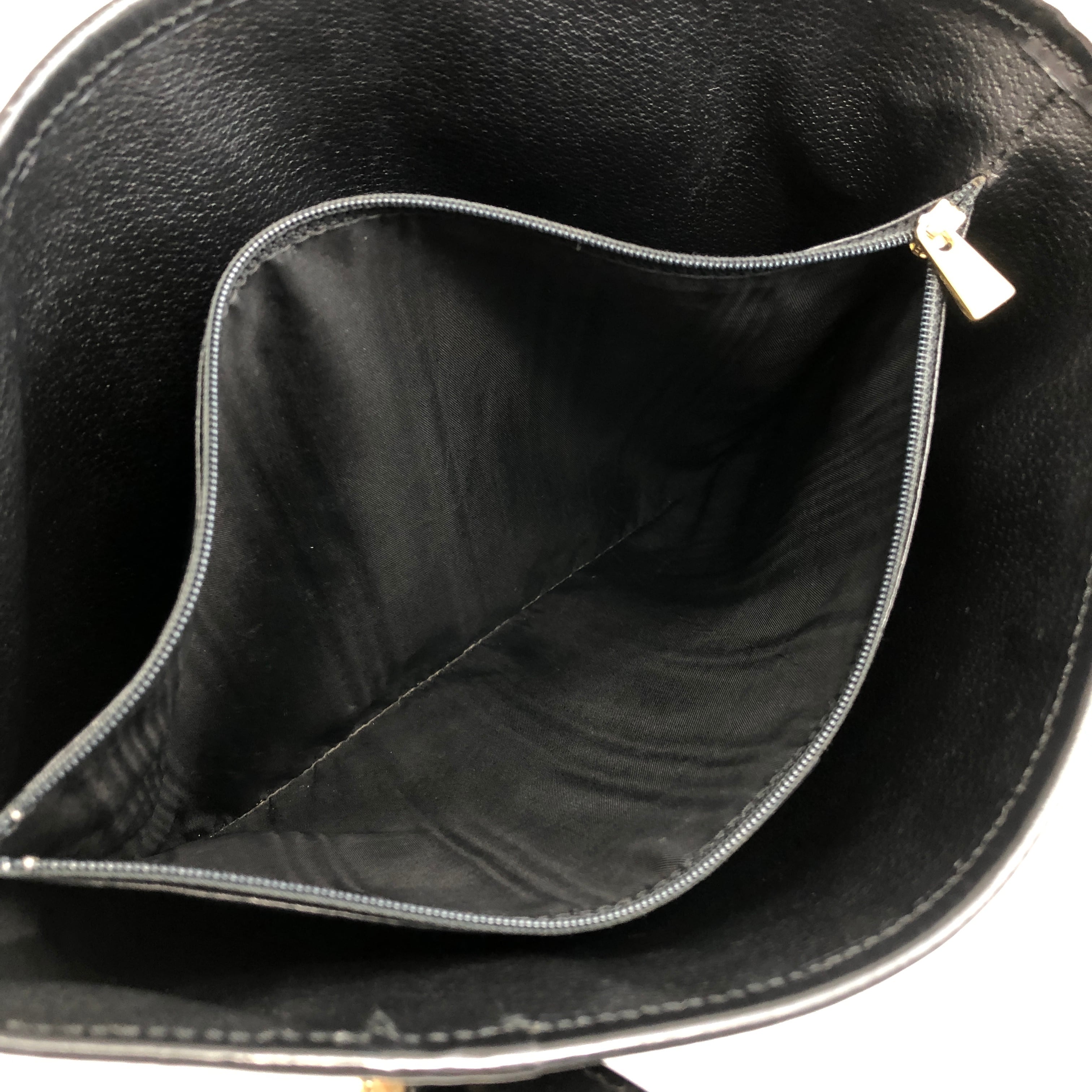 CELINE セリーヌ マカダム トートバッグ ブラック PVCレザー vintage