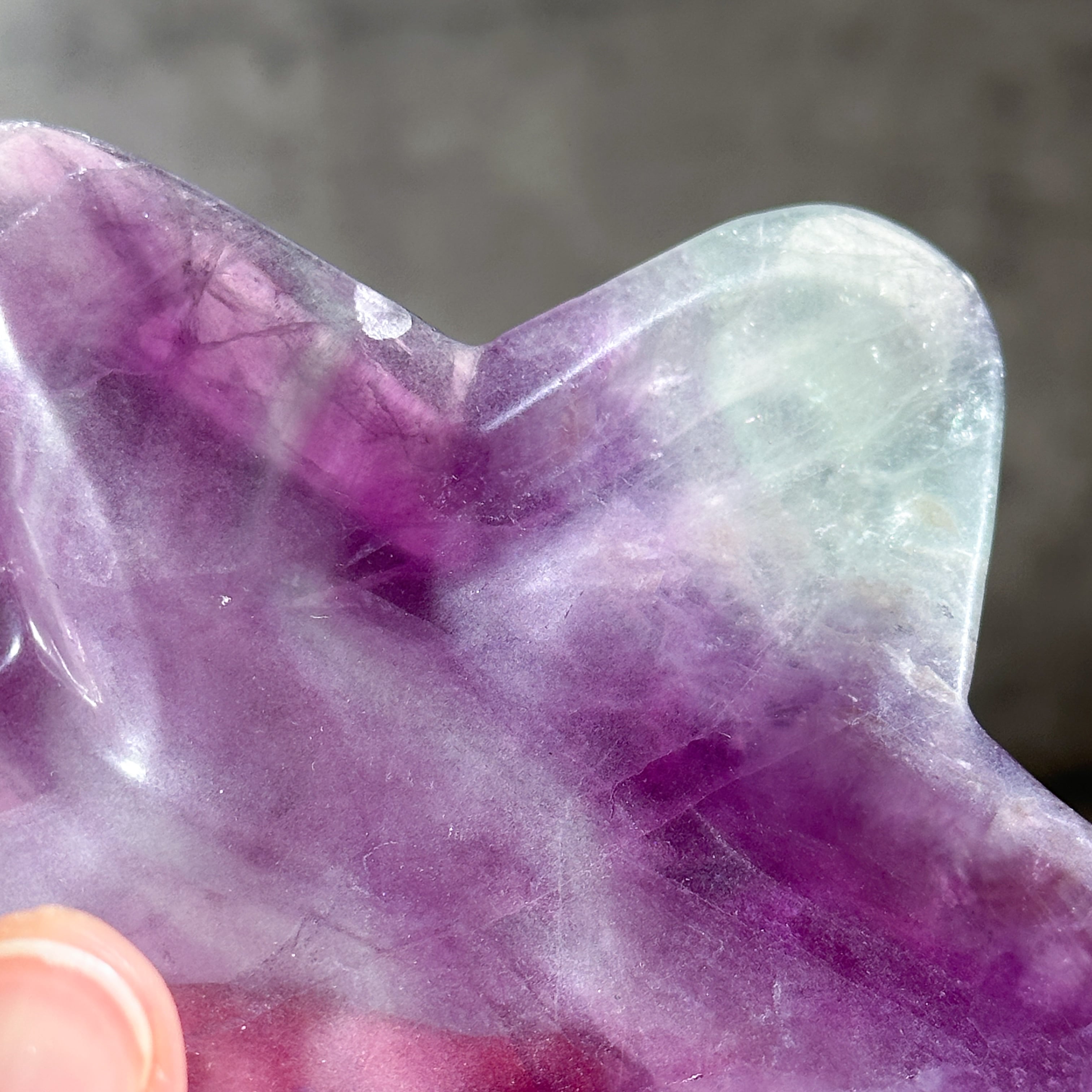 レインボーフローライト星型のうつわ11◇ RainbowFluorite ◇天然石