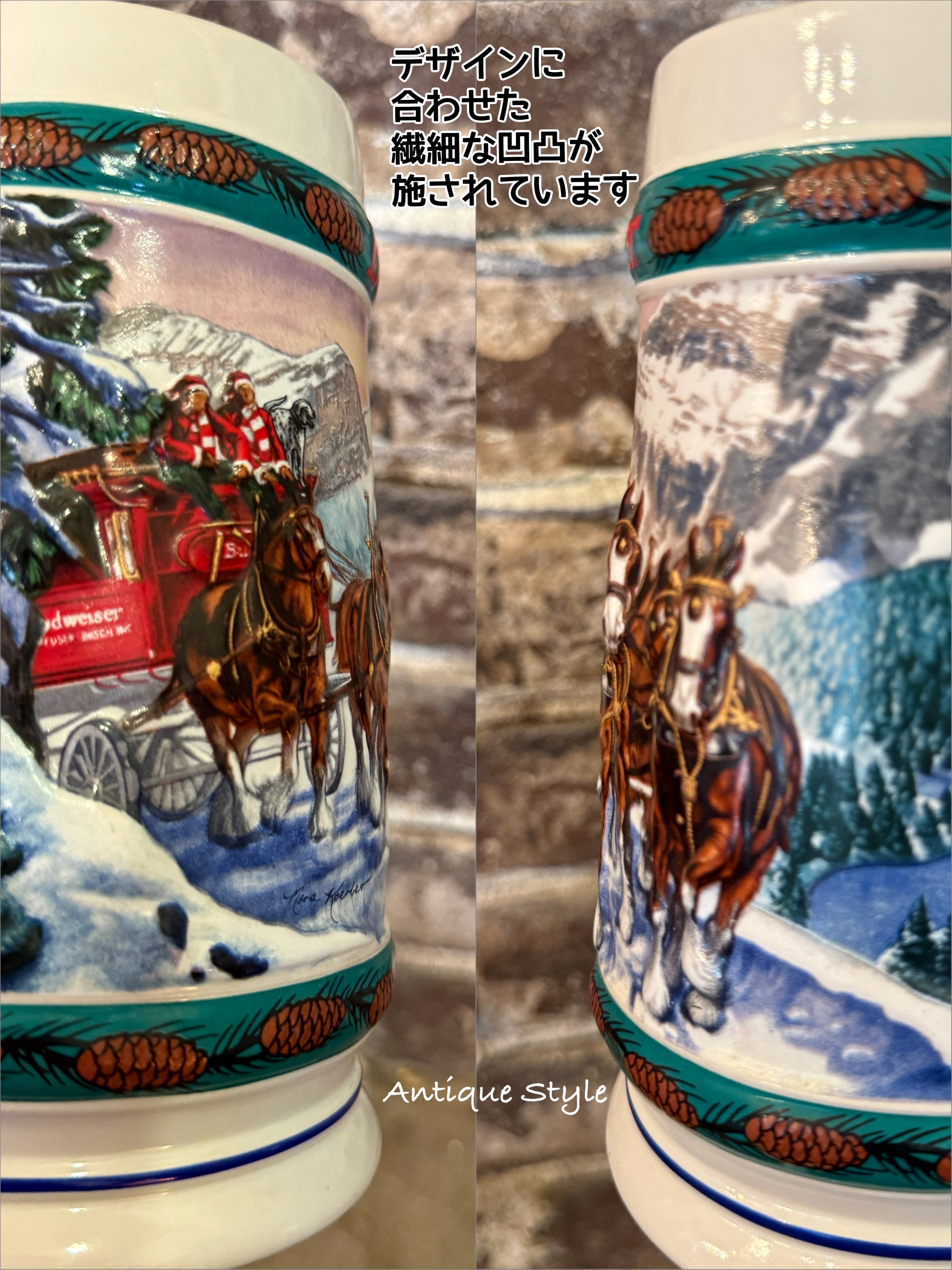 1993s ヴィンテージ Budweiser バドワイザー ビールジョッキ Special