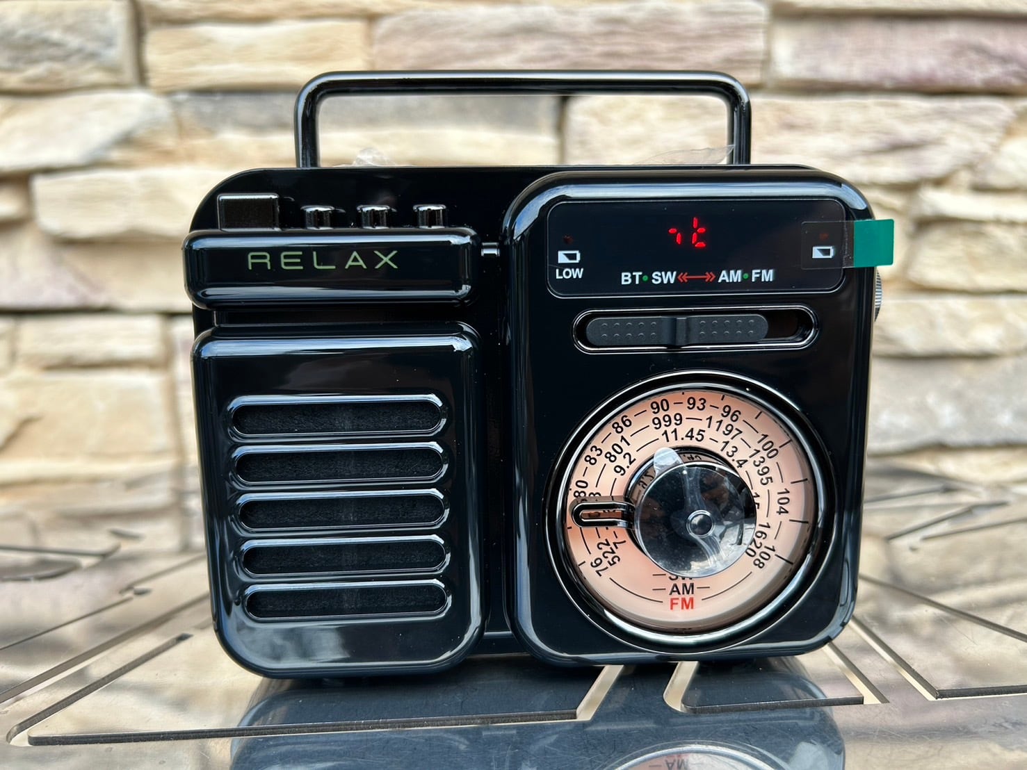 RELAXリラックス】 マルチレトロラジオ 公式限定色 多機能 防災ラジオ