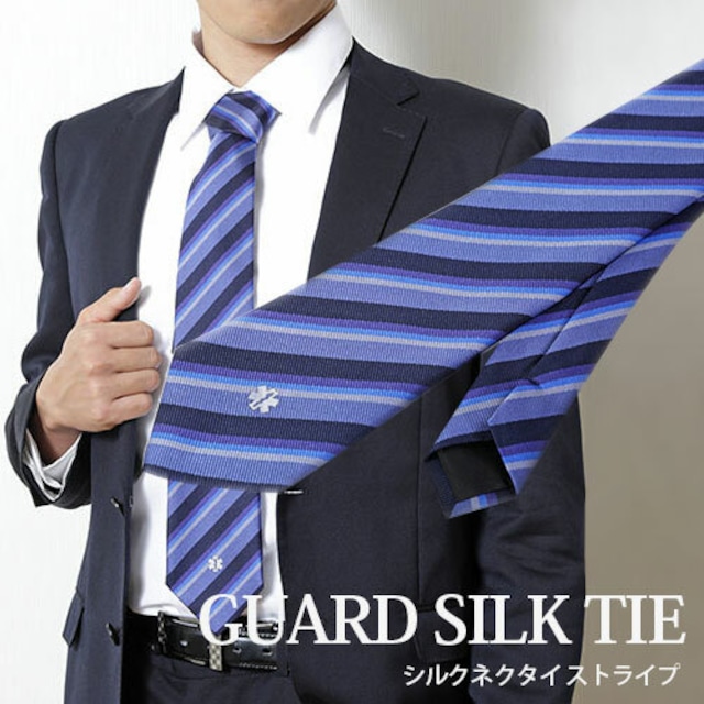 GUARD (ガード) シルク ネクタイ ストライプ [19necktie]