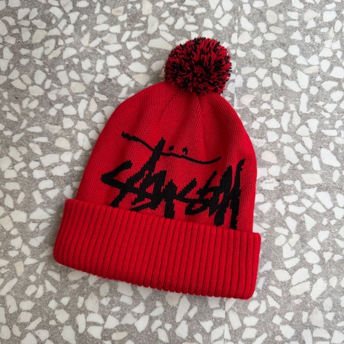 STUSSY / logo beanie