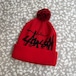 STUSSY / logo beanie