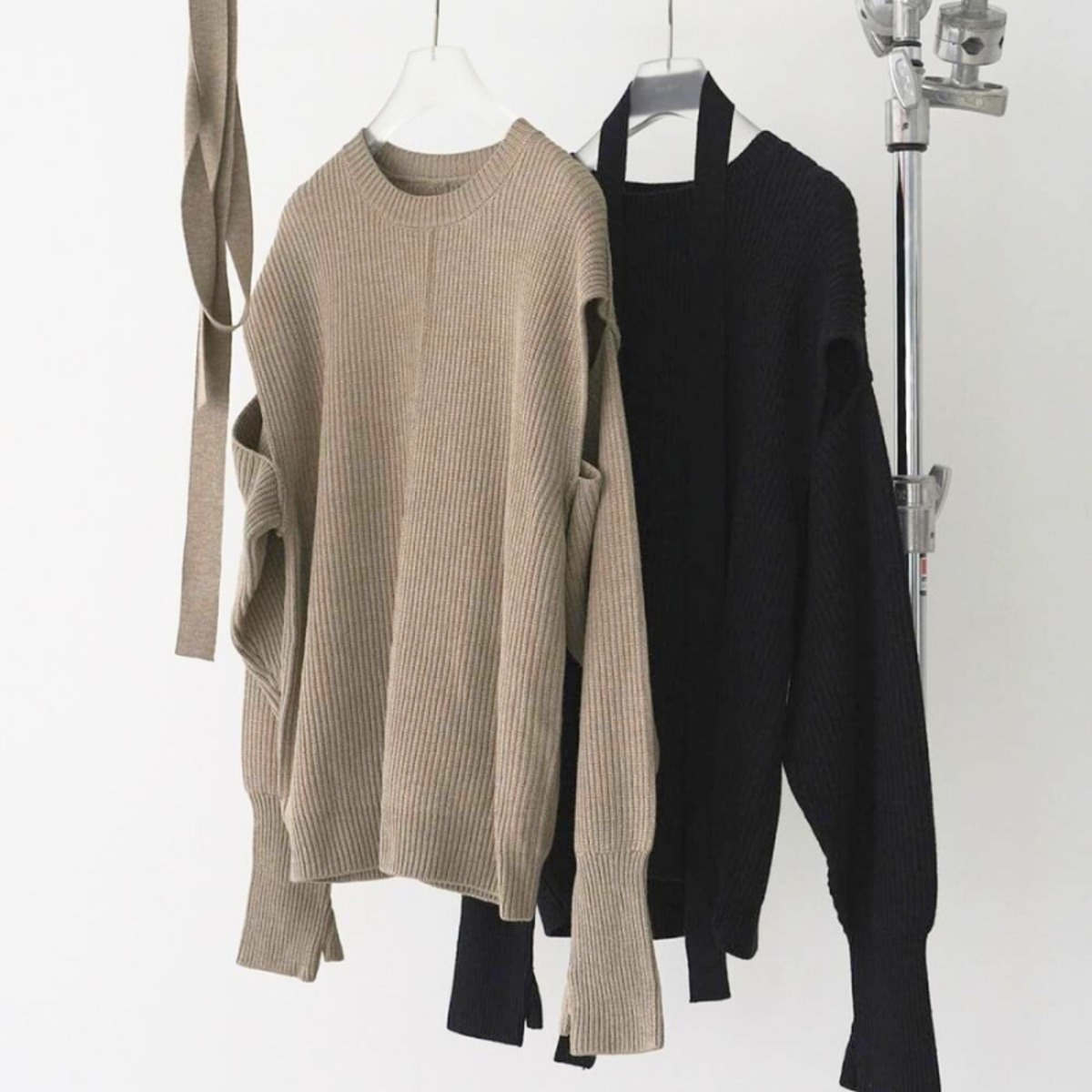 anuke 】Slit Rib Knit | valance 福井｜レディース セレクトショップ