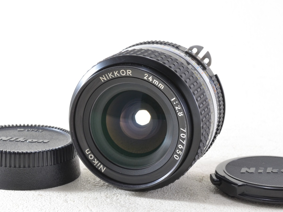 動画あり☆安心の24mm】Nikon Ai-s NIKKOR 24mm F2.8 整備済 ニコン（51836） | サンライズカメラーSunrise  Cameraー