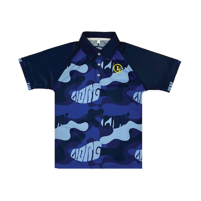 【MEN】ポロシャツ CAMO BLUE(送料無料)