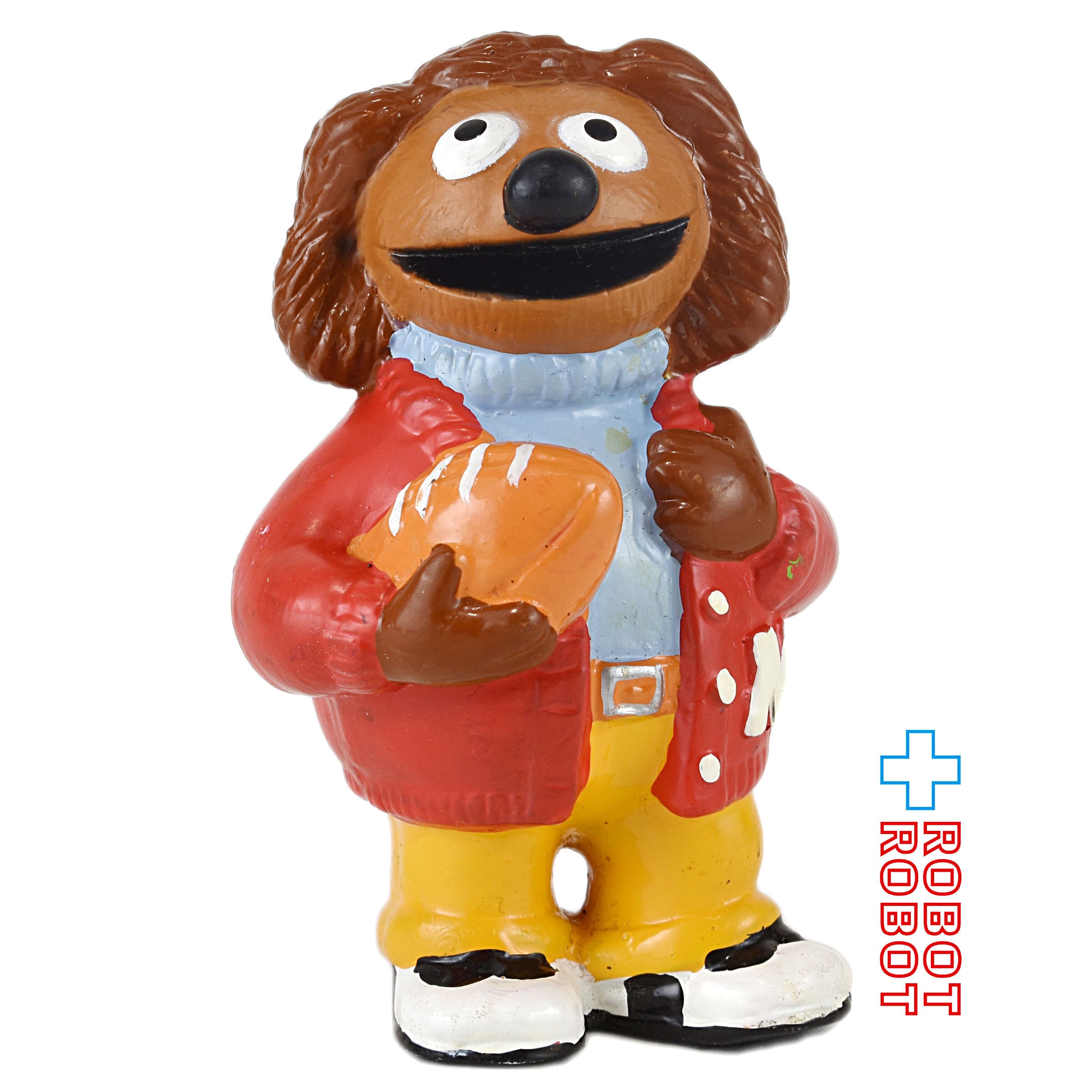 マペッツ ベビー ロルフ・ドッグ フットボール PVCフィギュア 1990