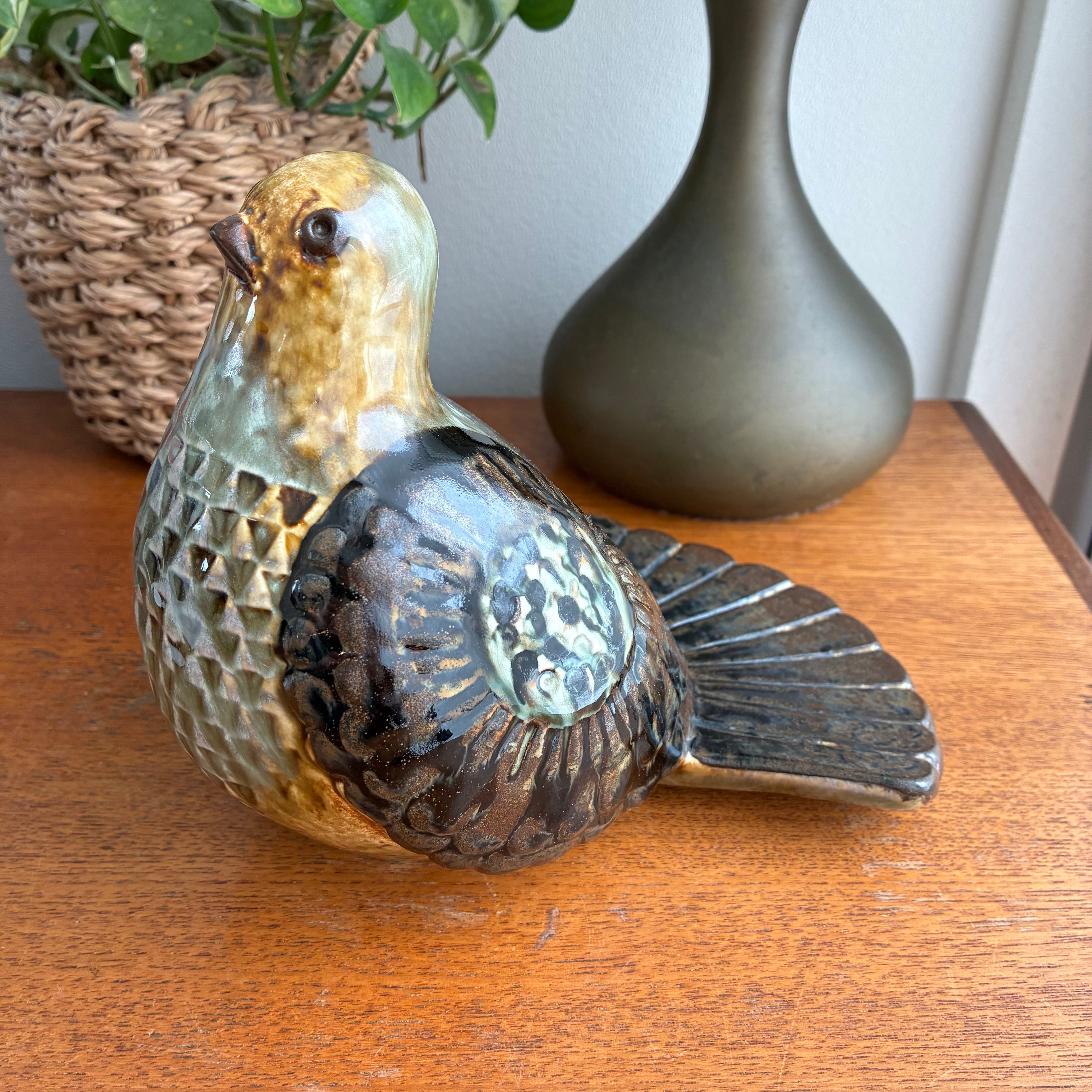 Strehla / シュトレーラ Fat lava 一輪挿し 花瓶 東ドイツ製 ミッド