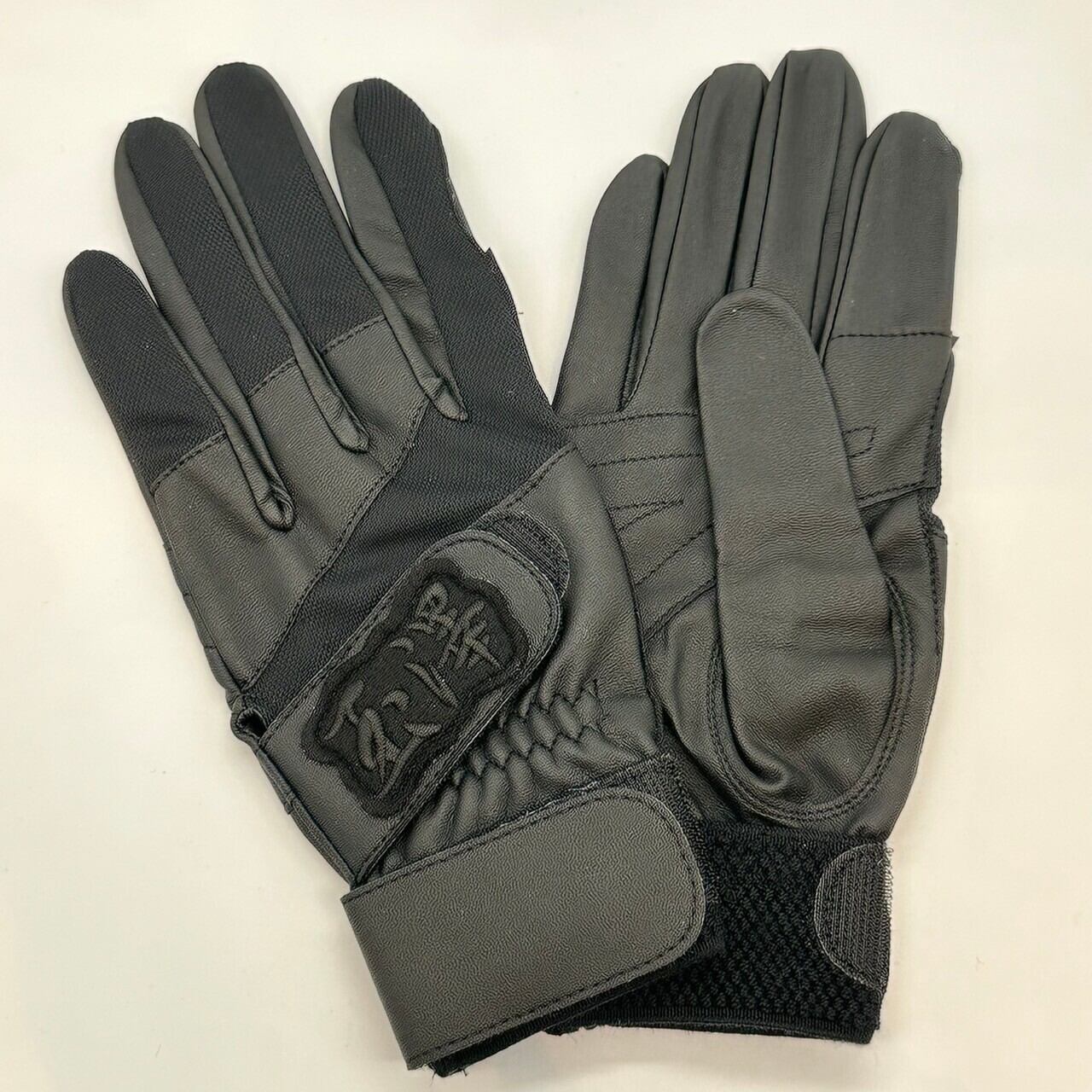 【高校野球対応】玉澤 バッティング手袋 TBH-BT23 ダブルベルト ホワイト(合皮・水洗いOK)