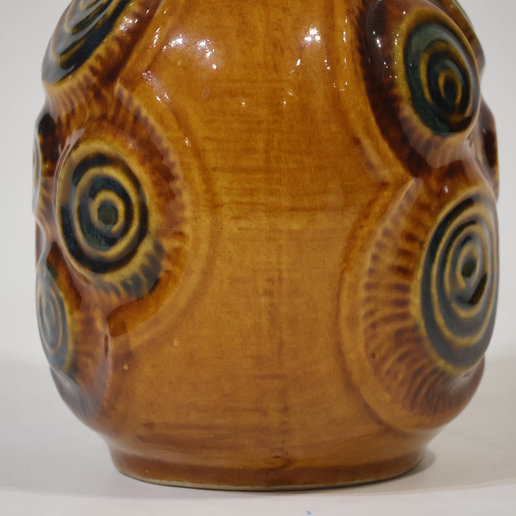 Bay Keramik-- 17.4㎝ | Fat Lava & German Art Pottery