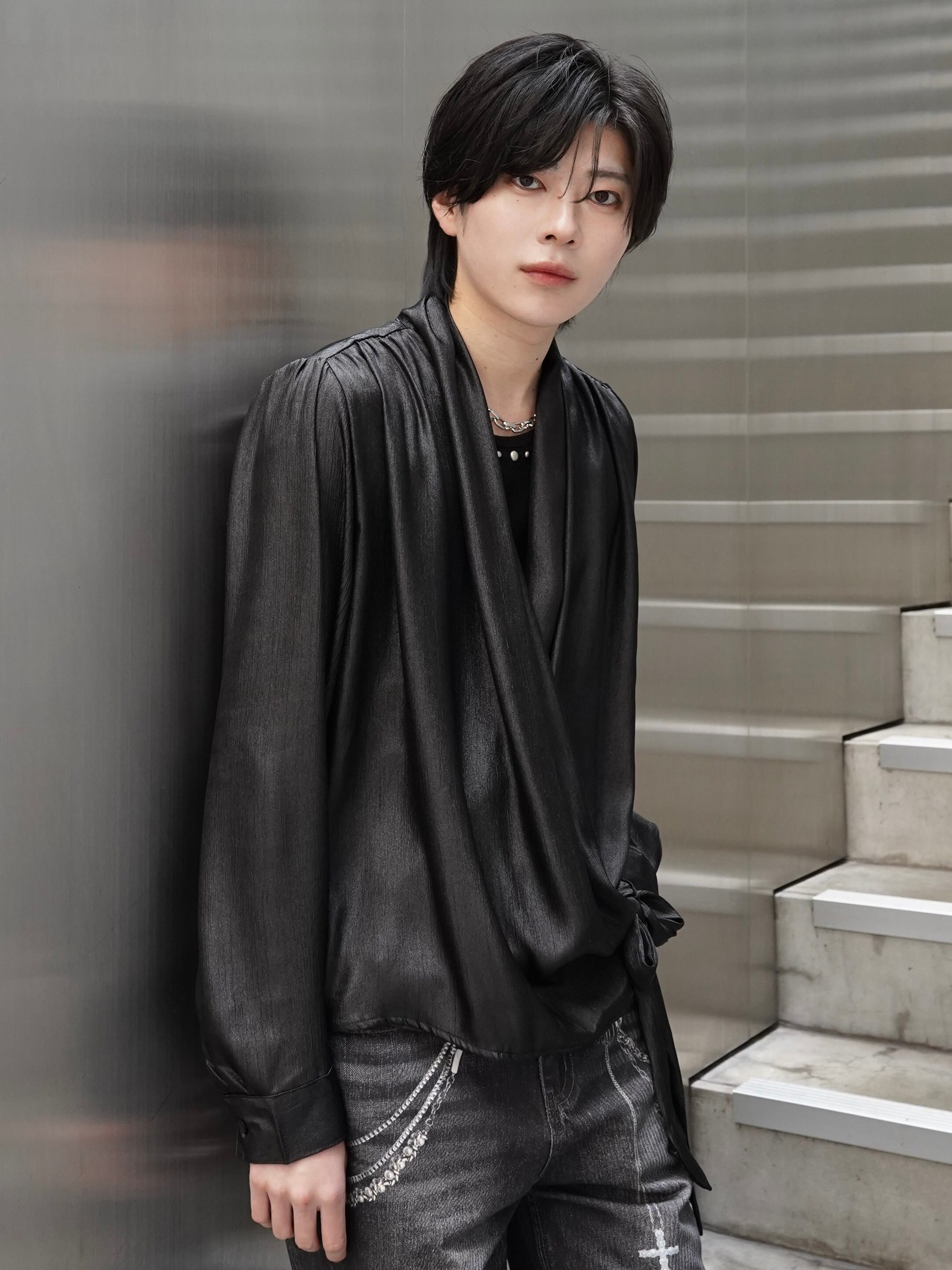 ALUDE SELECT】black short jacket | 【ALUDE】韓国メンズファッション