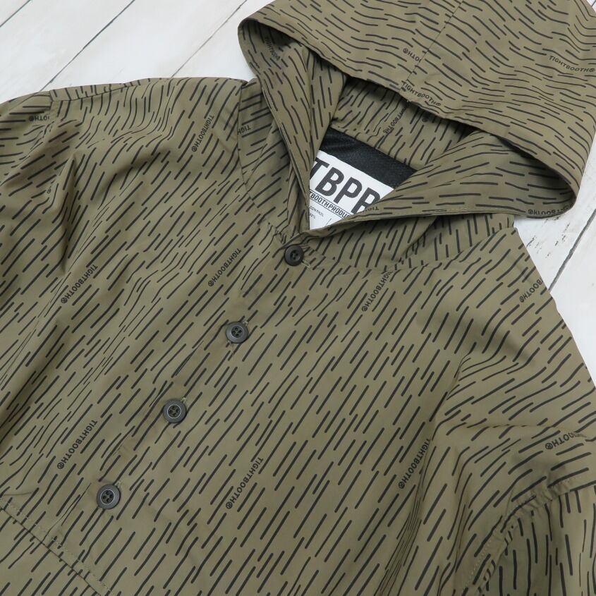 TIGHTBOOTH PRODUCTION タイトブースプロダクション RAIN CAMO ANORAK レインカモ アノラックパーカー  FW20-JK08 オリーブ メンズ Mサイズ | REPRESENT ONLINESTORE powered by BASE