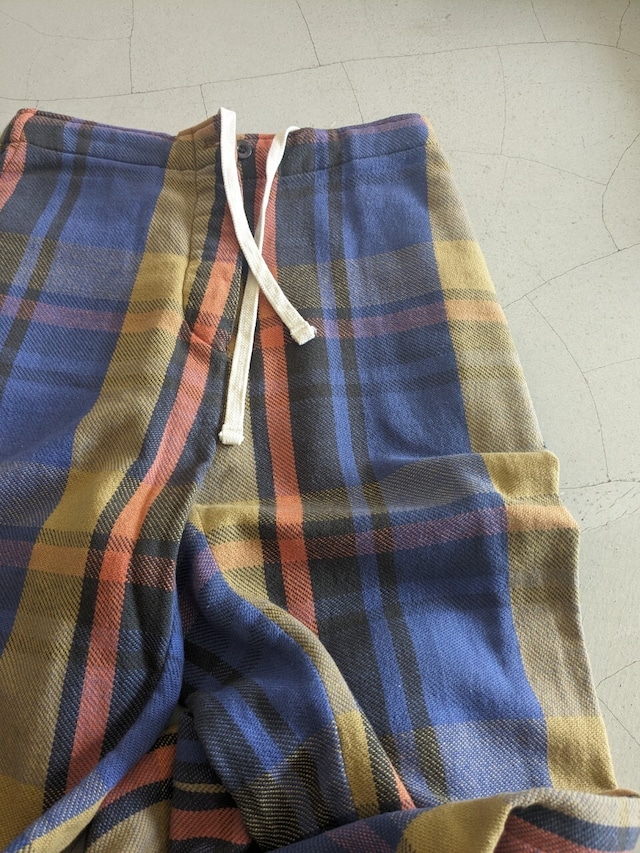 "UNUSED" CHECK PANTS