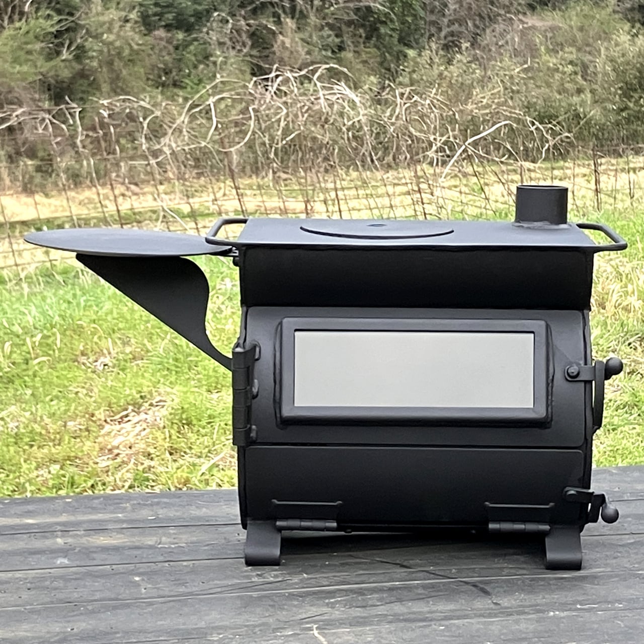 DAXmini】 アウトドアストーブ 小屋用薪ストーブ タイニーハウス用薪
