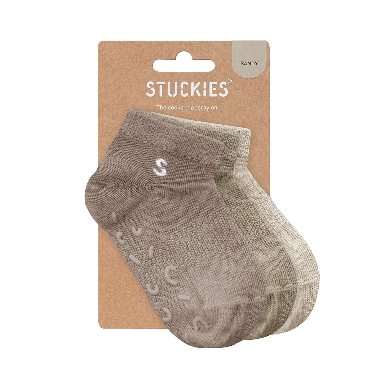 【即納】sneaker socks-3pack SET (SANDY) / STUCKIES(靴下)