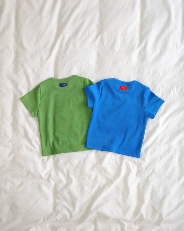 【取寄】bailey｜chewy ribbed tee｜もちもちリブT｜XS-2XL｜kids｜26 summer