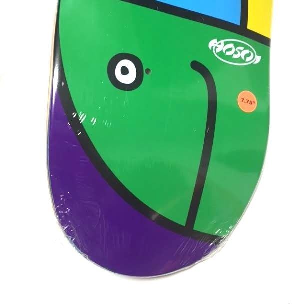 Hosoi Gonz Fish Head Reissue Deck Purple Tip 7.75x31.5インチ (ホソイ ゴンズ コラボ  フィッシュヘッド リイシュー デッキ) -pretzels-skateboard and culture