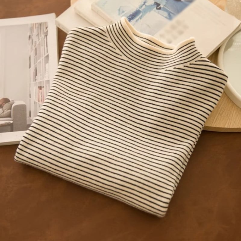 ストライプデザインカットソー M1128