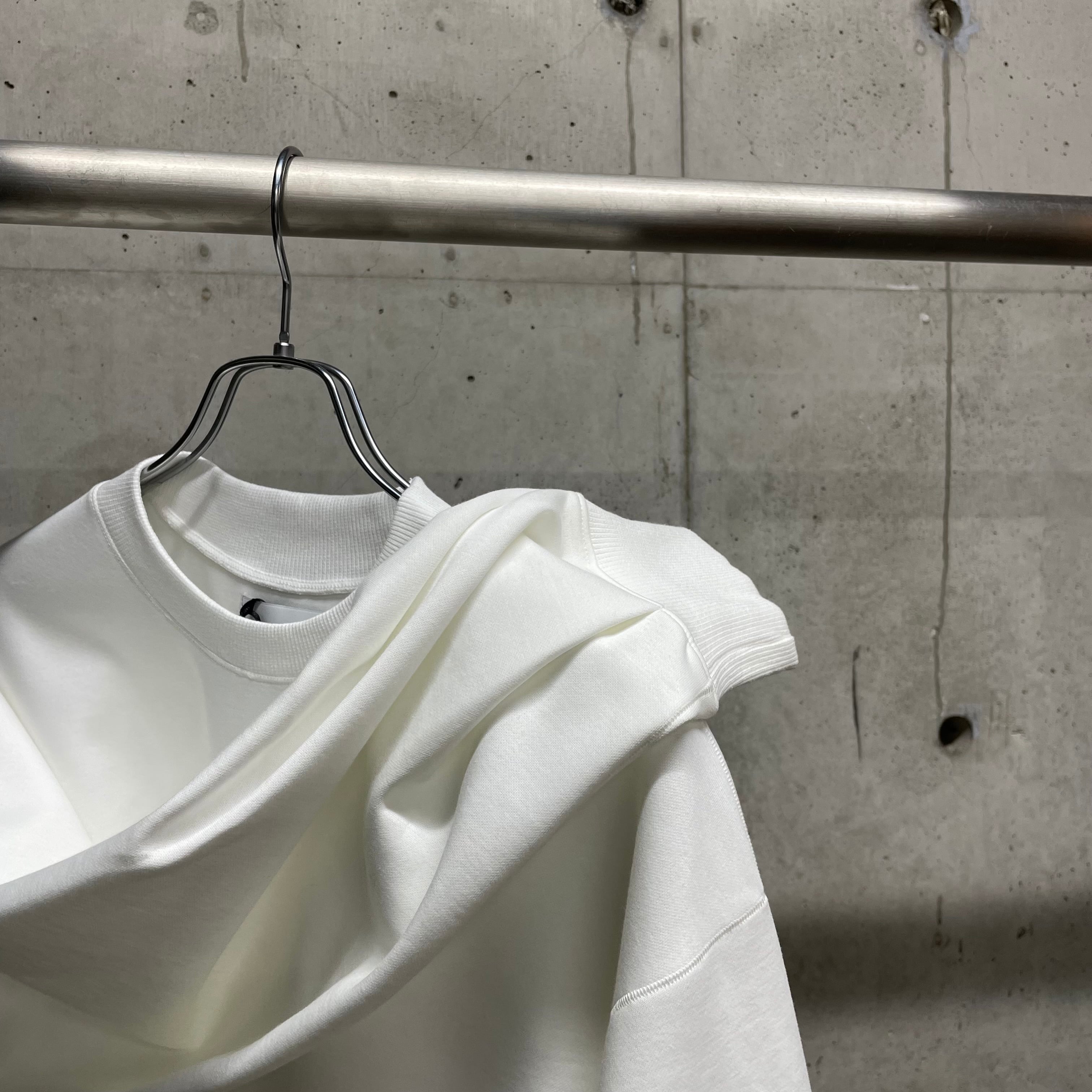 RAINMAKER】DOUBLE CLOTH NO COLLAR JACKET_PEARL GRAY | marfa store