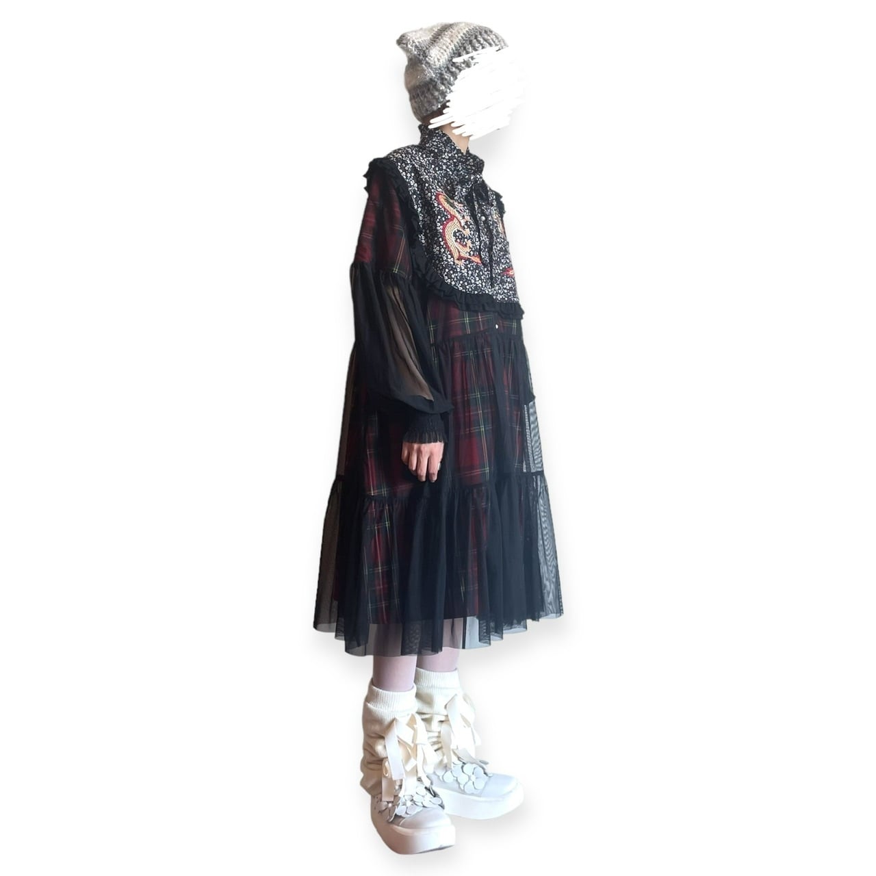 HEIHEIドラゴンシースルードレス