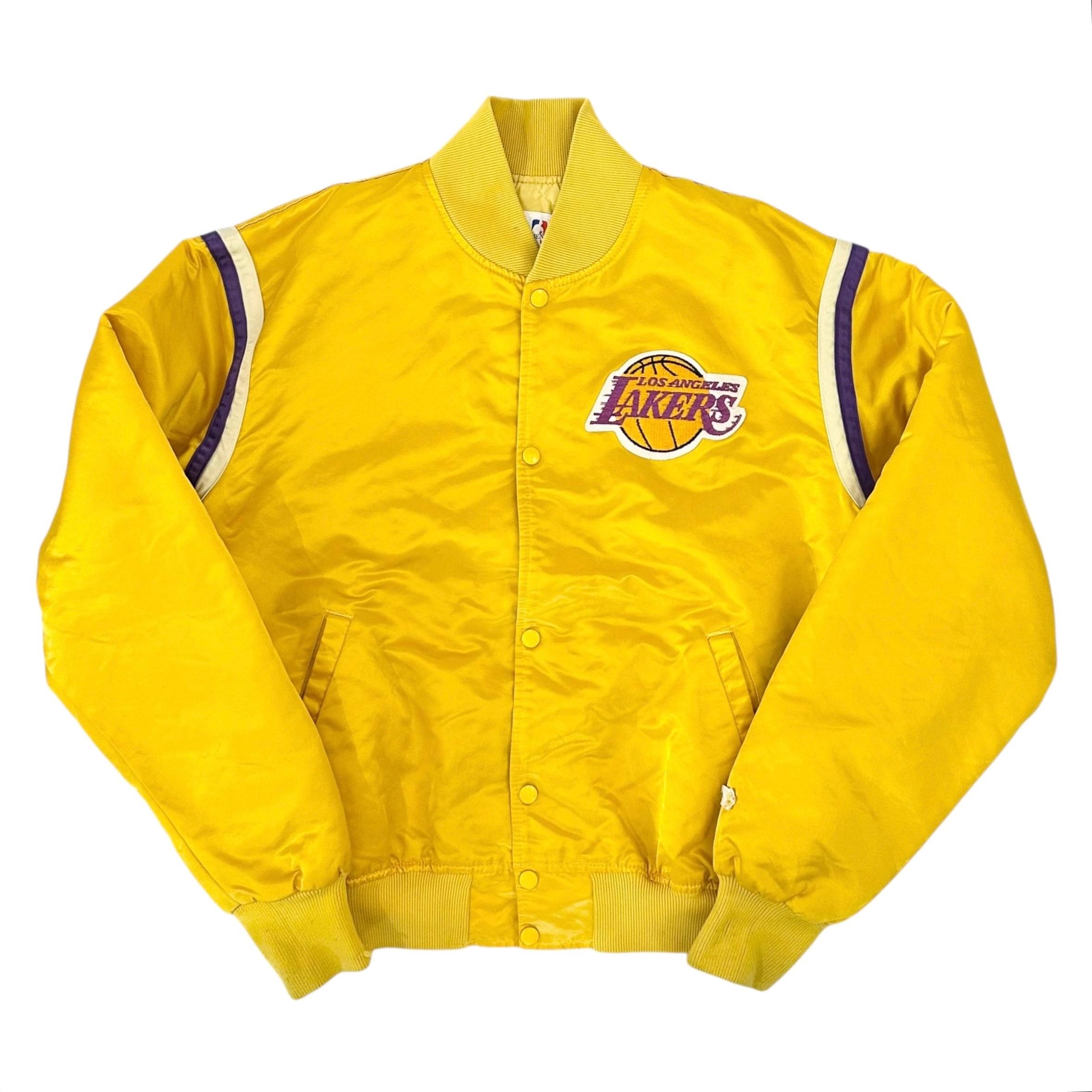 80's Starter Los Angeles Lakers Nylon Jacket Yellow | BerBerJin Yuhodo