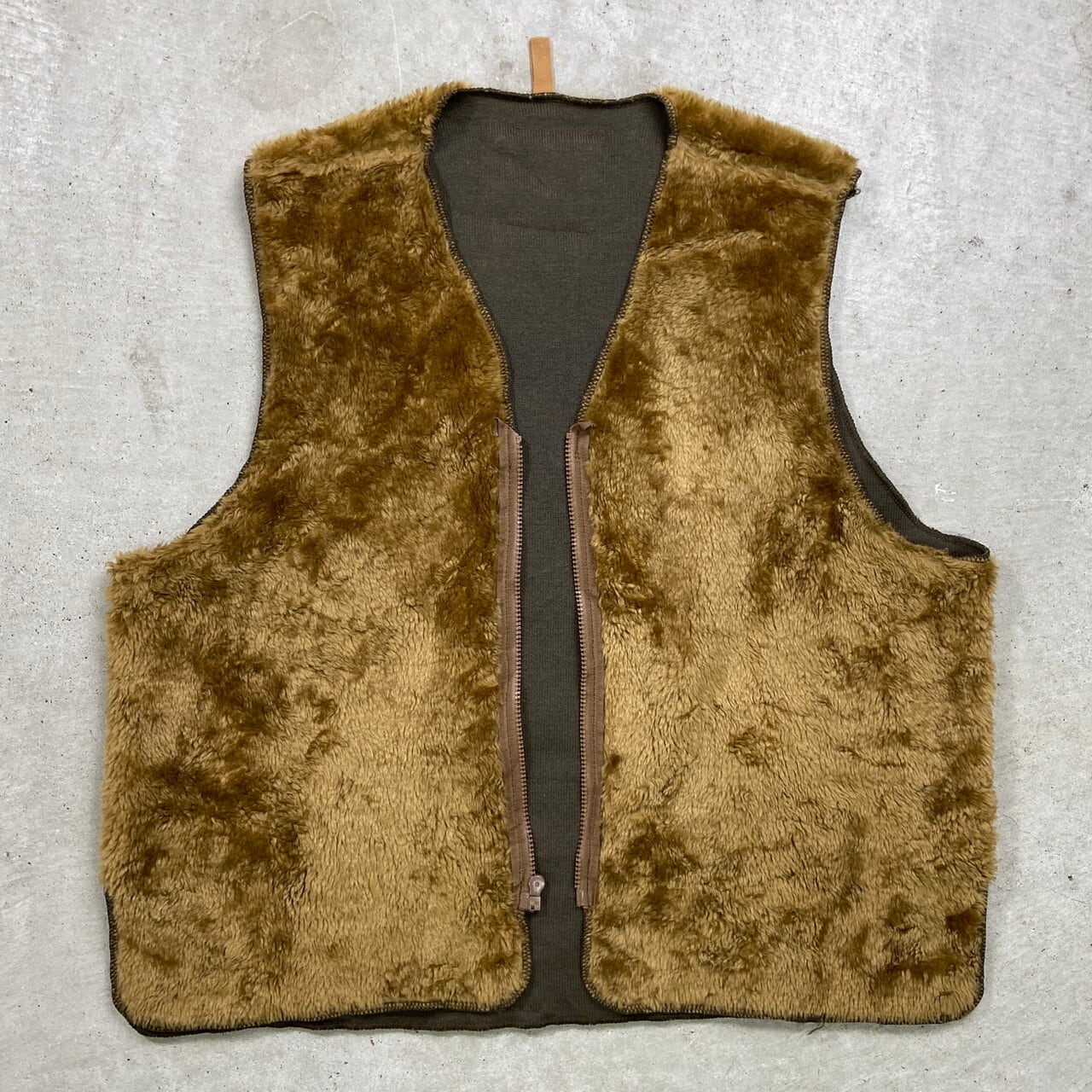 90年代 英国製 Barbour バブアー パイルライナーベスト ボアベスト