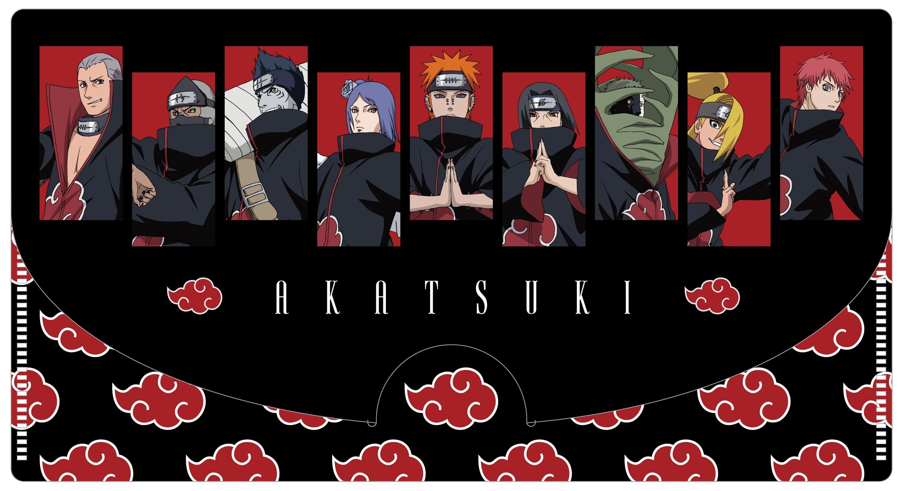 抗菌マスクケース 暁【NARUTO&BORUTO 忍里】 | ニジゲンノモリ