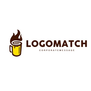 グリルとビールのロゴ