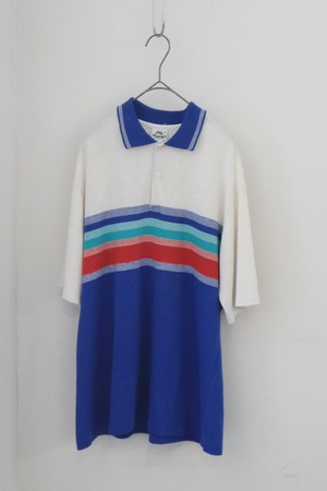 80s Garan mulchcolor polo shirt - made in USA