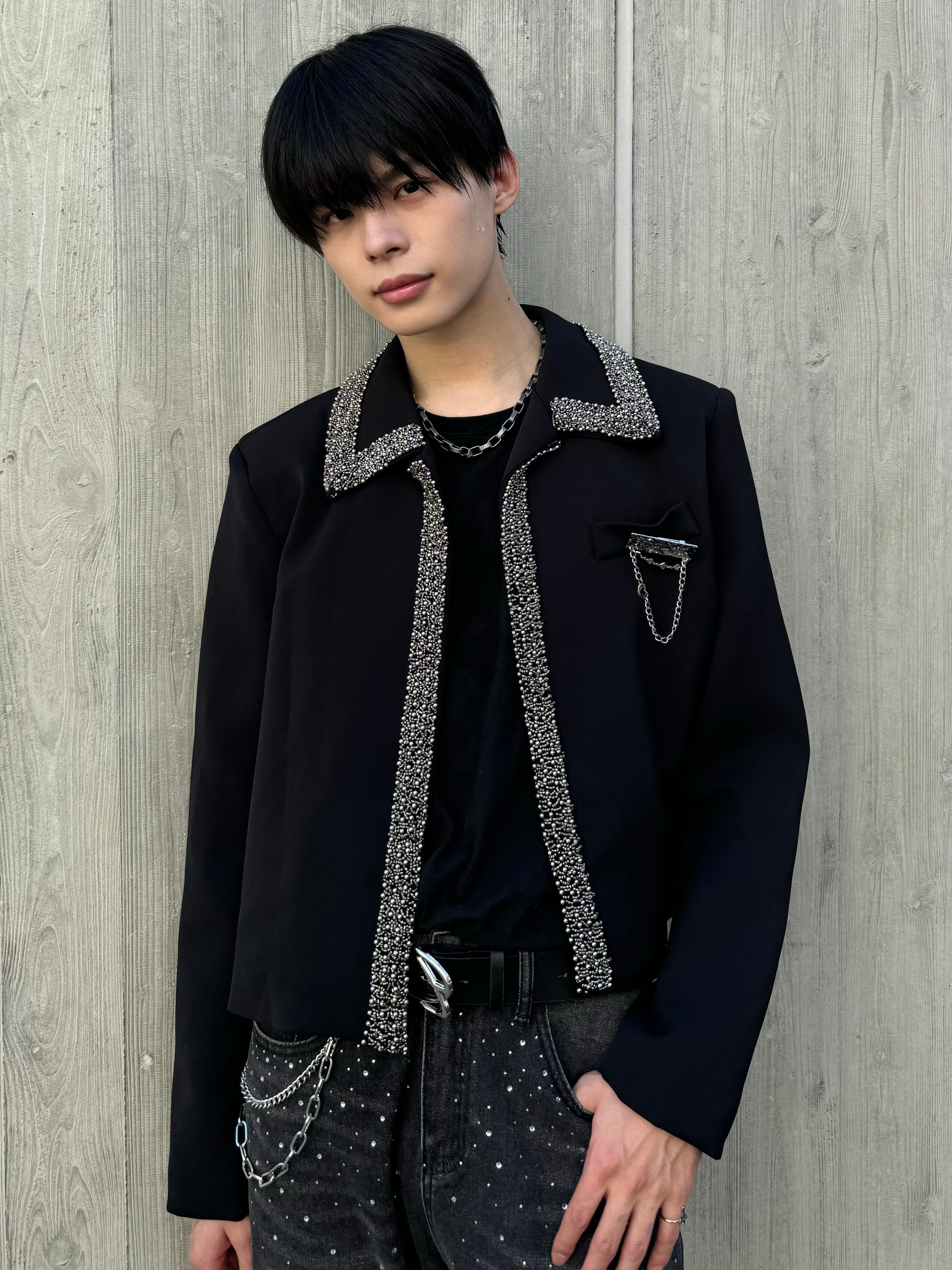 ALUDE SELECT】star design short jacket | 【ALUDE】韓国メンズ
