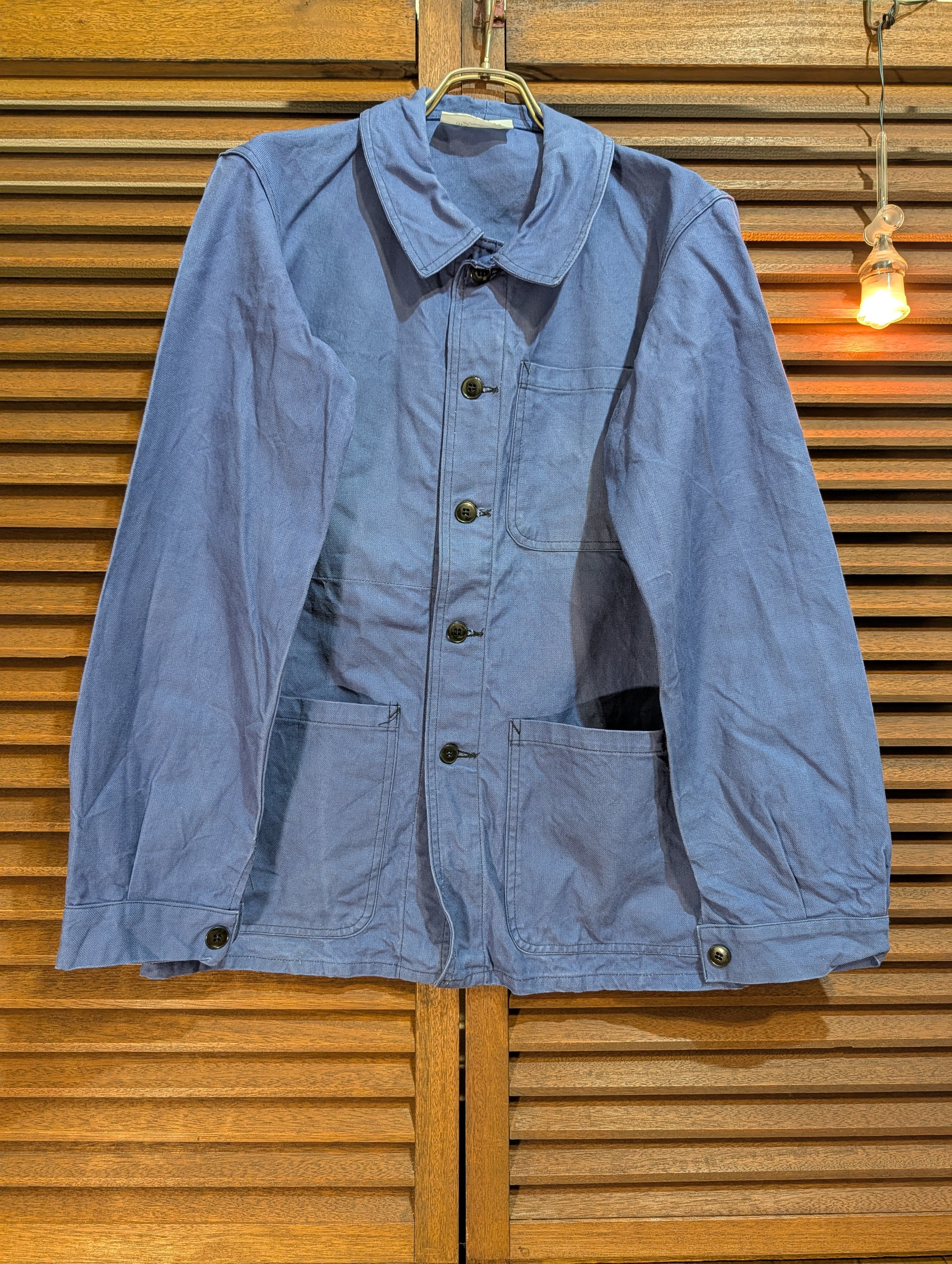 70-80s France Military Cotton Twill Work Jacket