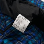 MIZUNO GOLF ミズノ ゴルフ チェック柄 ブレスサーモ 中綿 ジップアップ ジャケット サイズ LL /メンズ/ブルー系/スポーツ